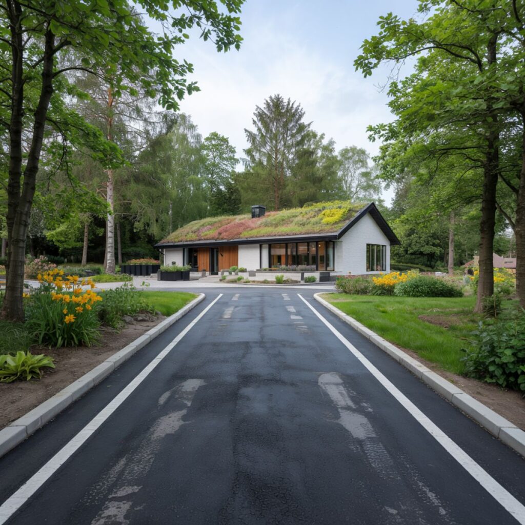 19. Renovering av villatomt, inklusive uppfart och parkering