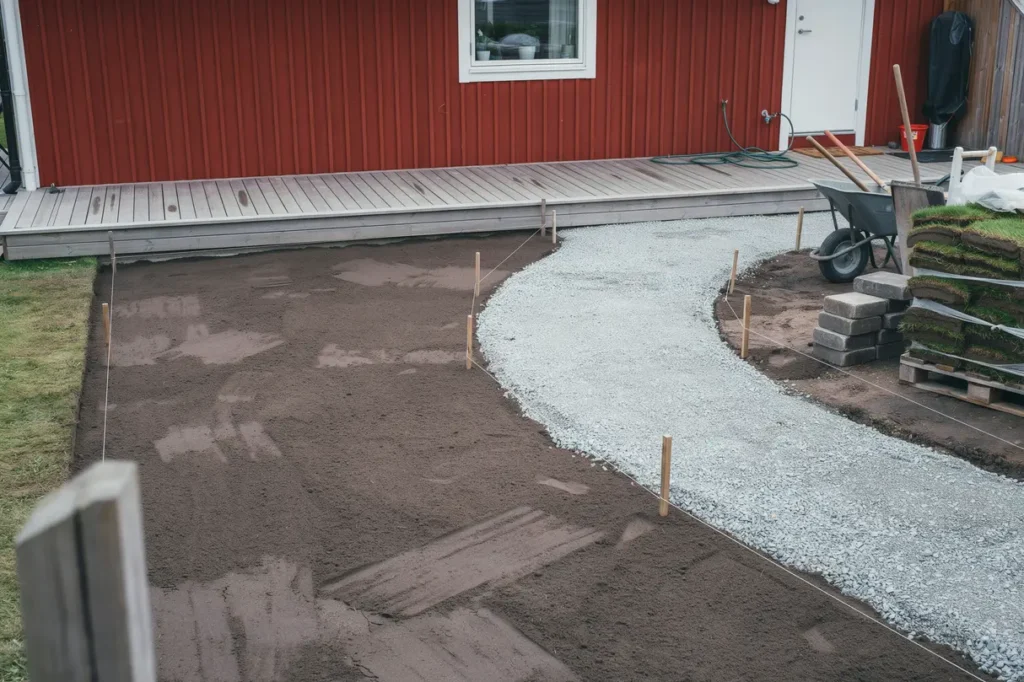 juli r b sta tiden f r tomtplanering s f rbereder du marken f r h stens gr smatta g ngar och rabattkanter
