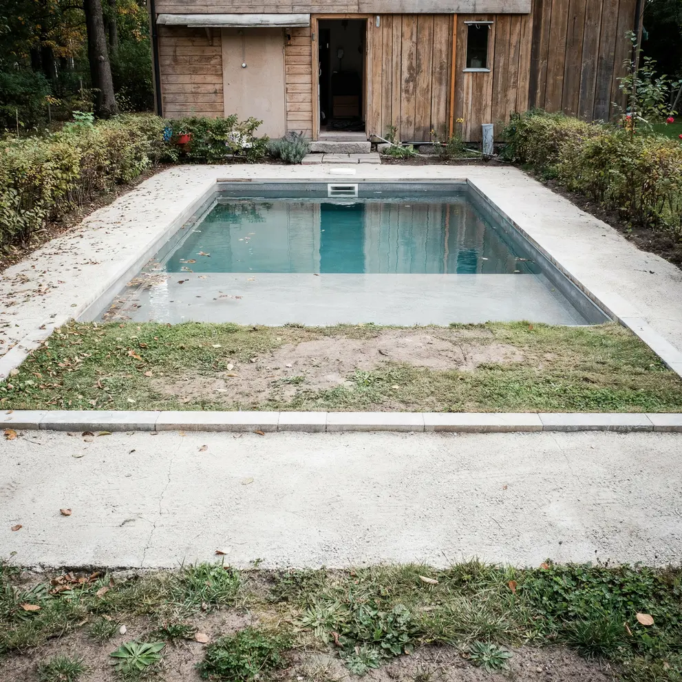 bygga pool orgryte goteborg